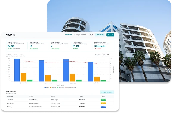 Account portal dashboard
